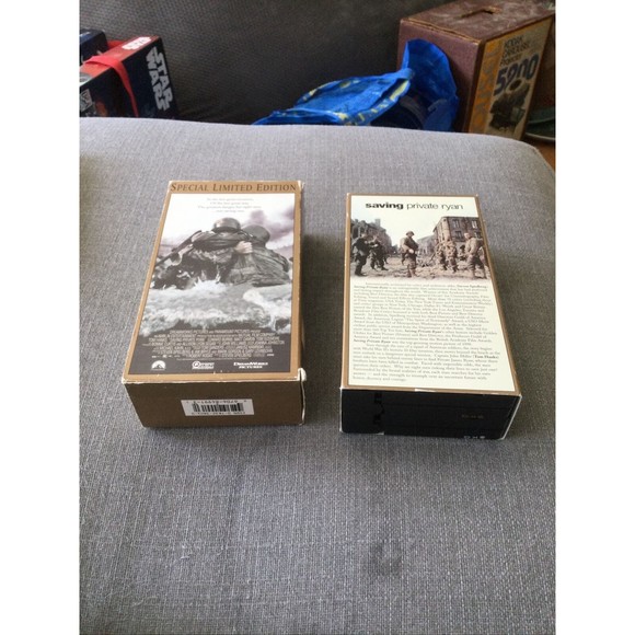 Saving Private Ryan (VHS, 2000, 2-Tape Set, Special Limited Edition) Tom Hanks - Picture 7 of 15